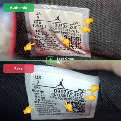 sneaker authentication check